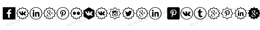 SocialGothic Medium字体转换